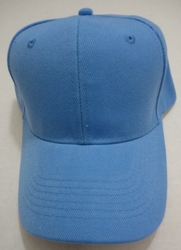 Solid Light Blue Ball Cap - Solid Color Only