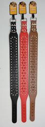 27" Extra Wide Dog Collar with Studs and Spikes