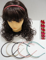 Metal Headband *Chainlink & Ribbon*