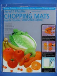 Set of 2 15"x12" Flexible Chopping Mats