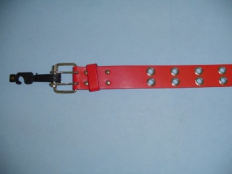Red Belt with Holes-Medium Only