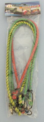 4pcs 24" Bungee Cord