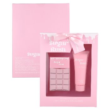 2pc Set Ladies Eau De Parfum [Sugar Rush] 3.4oz Bottle/2.8oz Lotion