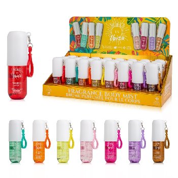 1.02oz Solo En Ibiza Fragrance Body Mist with Keychain [24pcs Display]