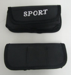 Black Nylon SPORT Cell Phone Case