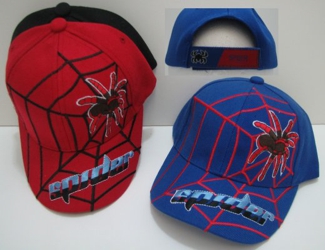 Child's SPIDER Hat with Web & Spider