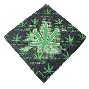 Bandana-100% Legal Marijuana