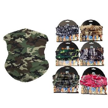 Multi Functional Headgear Gaiters Buff [Camo]