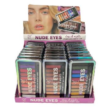Nude Eyes 10-Color Eyeshadow Pallet