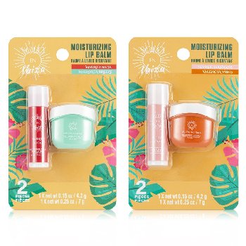 2pk Solo En Ibiza Moisturizing Lip Balm 0.15oz/0.25oz