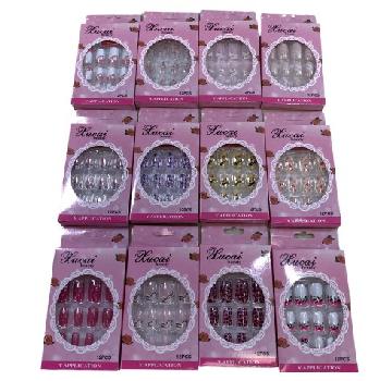 Fashion Nails [Asst Prints] Pink Package