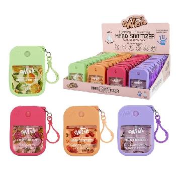 1.2oz 4pcs Mix Bundle Hand Sanitizer Spray (Salted Caramel/Coconut Cream/Dragonfruit/Golden Citrus)