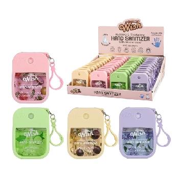 1.2oz 4pcs Mix Bundle Hand Sanitizer Spray (Sweet Guava/Cucumber Melon/Violet Orchid/Black Plum)