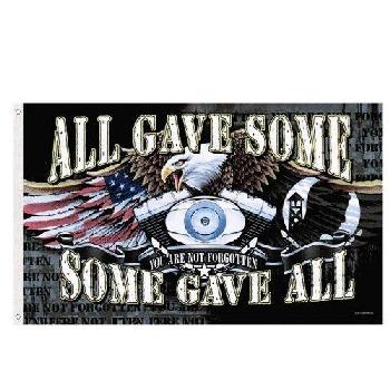 3'x5' ALL GAVE SOME, SOME GAVE ALL POW/MIA Flag *Eagle