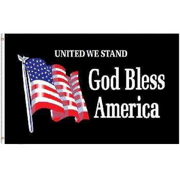 3'x5' United We Stand/God Bless America Flag