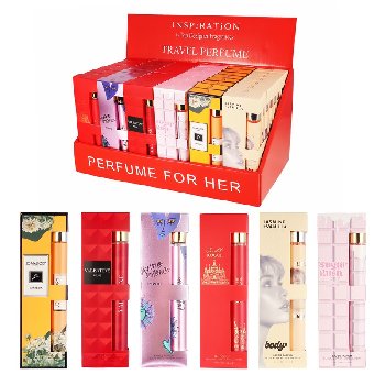 1.18oz Ladies Assorted Travel Eau de Parfum Spray [Display] 48pcs