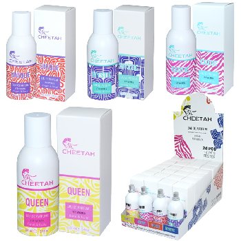3.4oz Ladies Eau de Parfum Spray [Cheetah] 24pc Display+4pc Tester