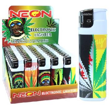 50pc Electronic Lighter Display [Rasta]