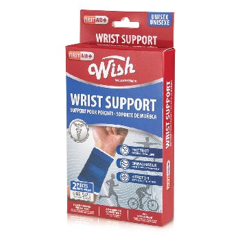 2pc Wish One-Size Flexible Wrist Support [Red Box]