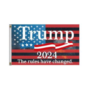 3'X5' Flag Trump 2024 The Rules Have Changed