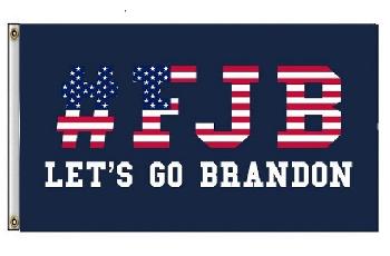 3'x5' Flag [#FJB Let's Go Brandon]