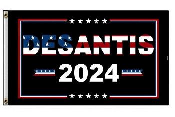 DESANTIS 3'X5' Flag 2024 [Flag Letters]