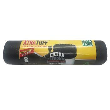 8ct 33GAL Trash Bag Roll