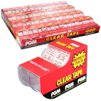 2pk Super Clear Tape 3/4"x300"