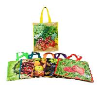 Medium Printed Shopping Bag with Handles 13.5"x15"x5"