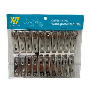 20pc 2" Stainless Steel Clip