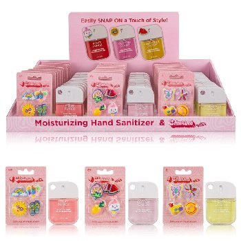 1.2oz Mix Bundle Hand Sanitizer Spray/4pk Charms