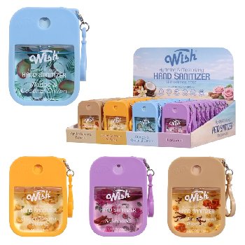 1.2oz Mix Bundle Hand Sanitizer Spray with Silicone Holder