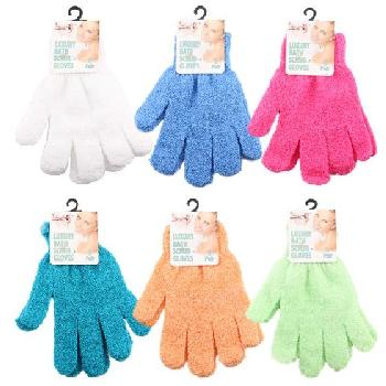 Bath Luxury Scrub Gloves