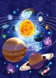 3D Picture 9784--Solar System