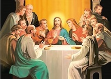 3D Picture 9797--Jesus with Apostles