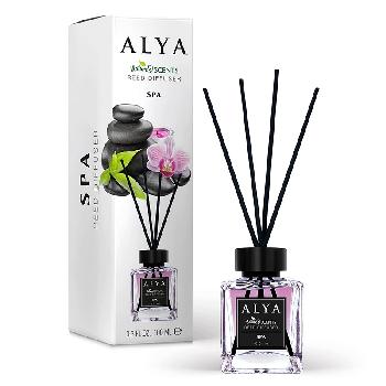 3.4oz Alya Nature's Scents Reed Diffuser [Spa]