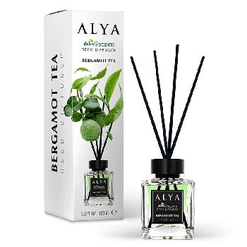3.4oz Alya Nature's Scents Reed Diffuser [Bergamot Tea]