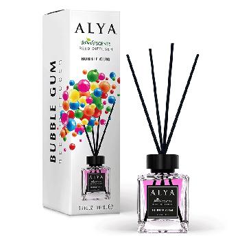 3.4oz Alya Nature's Scents Reed Diffuser [Bubble Gum]