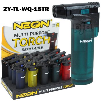 4.25'' Neon Multi-Purpose Torch Lighter 