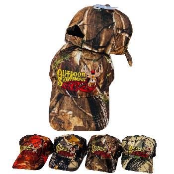 Camo Outdoor Sportsman Hat-Deer