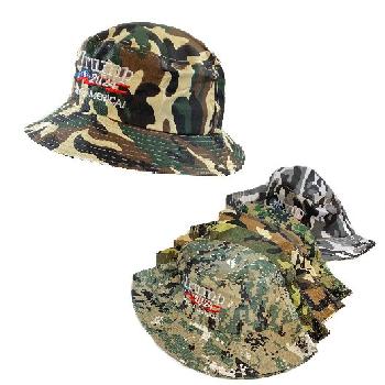 TRUMP 2024 Camo Bucket Hat SAVE AMERICA!