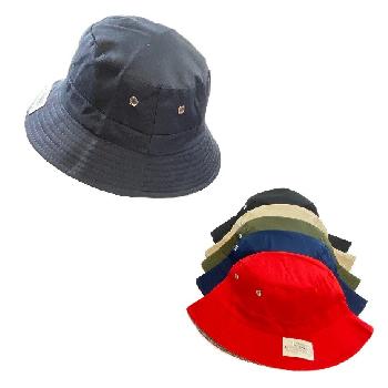 Bucket Hat [Solid Colors/Vent Eyelet Accent]