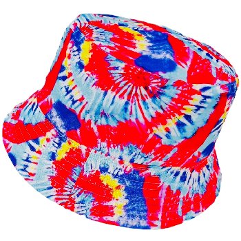 Bucket Hat [Assorted Tie-Dye][Pink Blue Yellow Only]