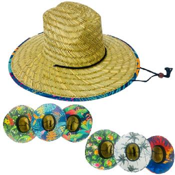 Lifeguard Straw Sun Hat [Island Assortment]