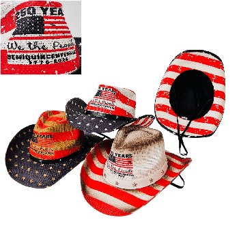 250th Anniversary Americana Cowboy Hat [We the People]