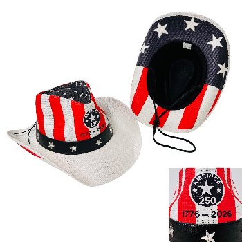 250th Anniversary Americana Cowboy Hat [America 250 1776-2026]