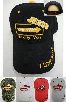 Jesus One Way Hat - <b>Assorted colors</b> [Colors upon availability]