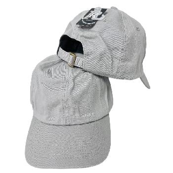 Dad Hat: LT GRY 100% Cotton Vintage Washed (Buckle) Unisex