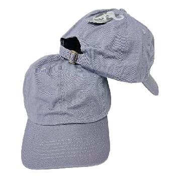 Dad Hat: DK GRY 100% Cotton Vintage Washed (Buckle) Unisex