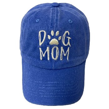 Vintage Washed Cotton Cap [Dog Mom][Denim Only]